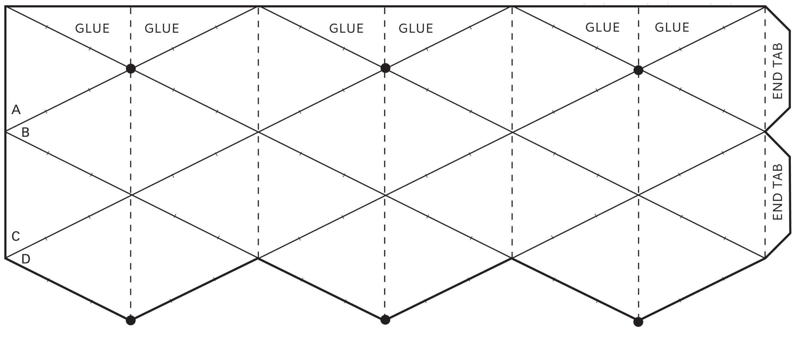 Printable Flextangle Template Patterns