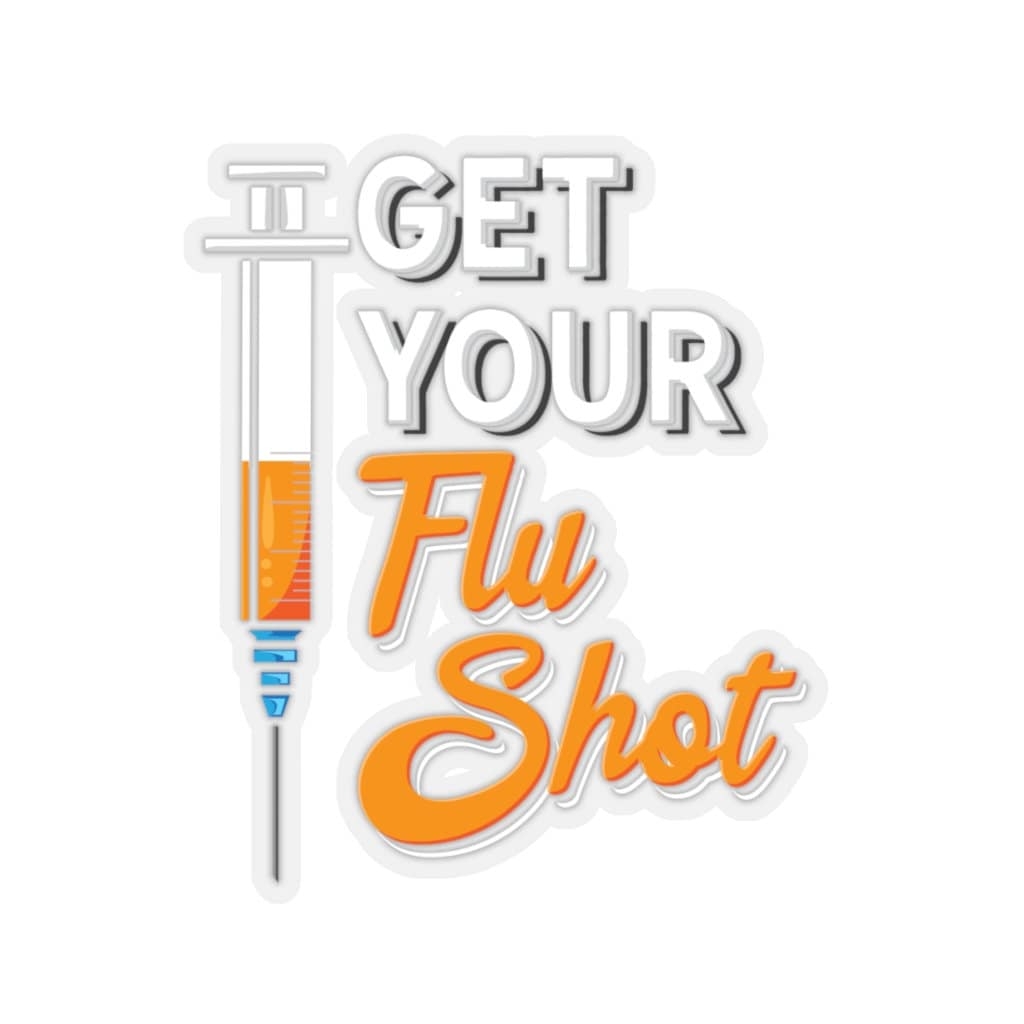 Flu Shot Sign Etsy