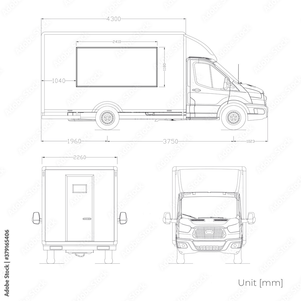 Food Truck Template Printable