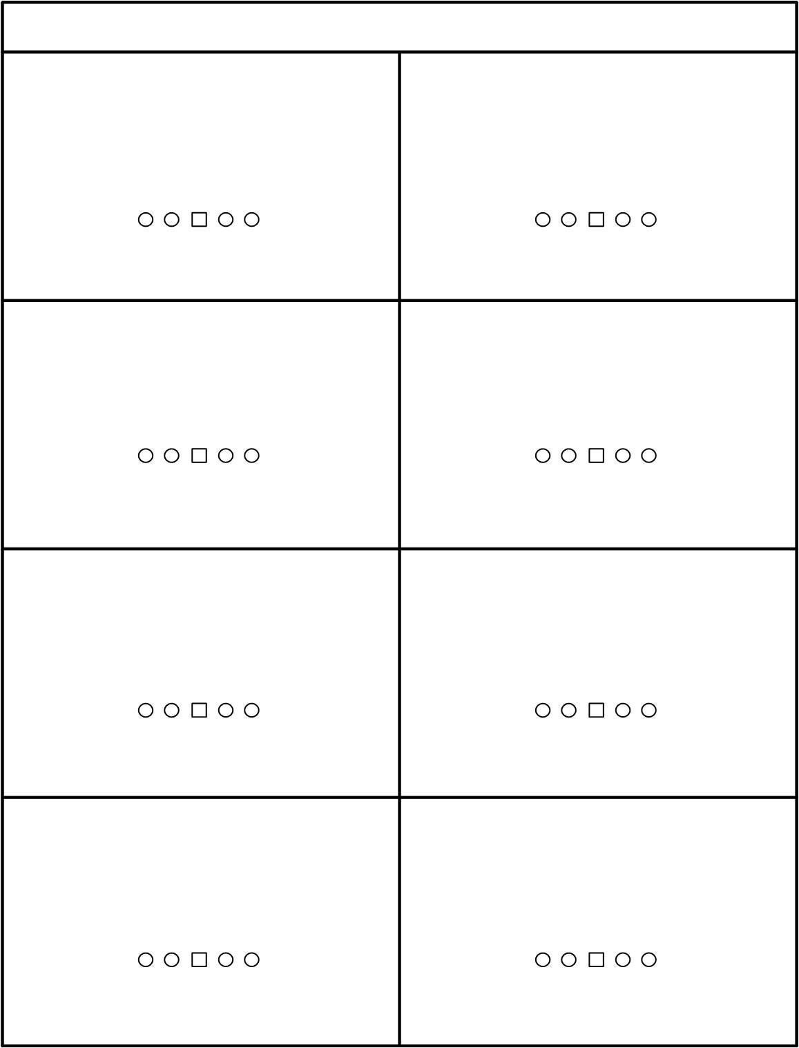 Printable Blank Football Offensive Line Template