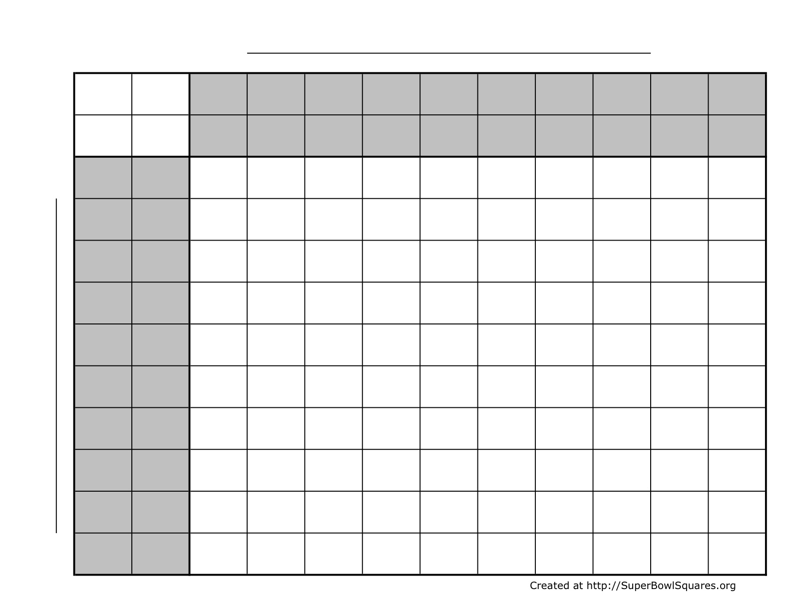 Football Squares Super Bowl Squares Play Football Squares Online