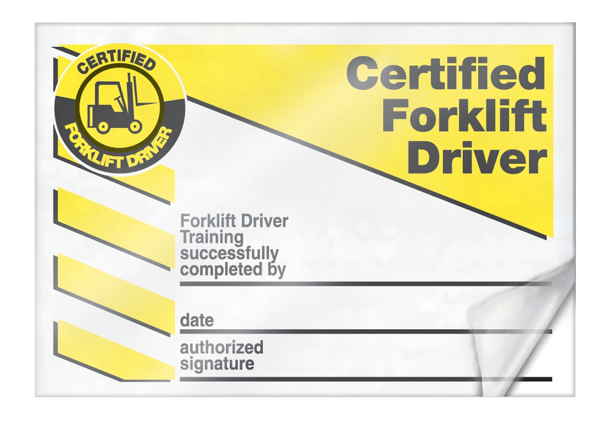 Forklift Certification Cards LKC230