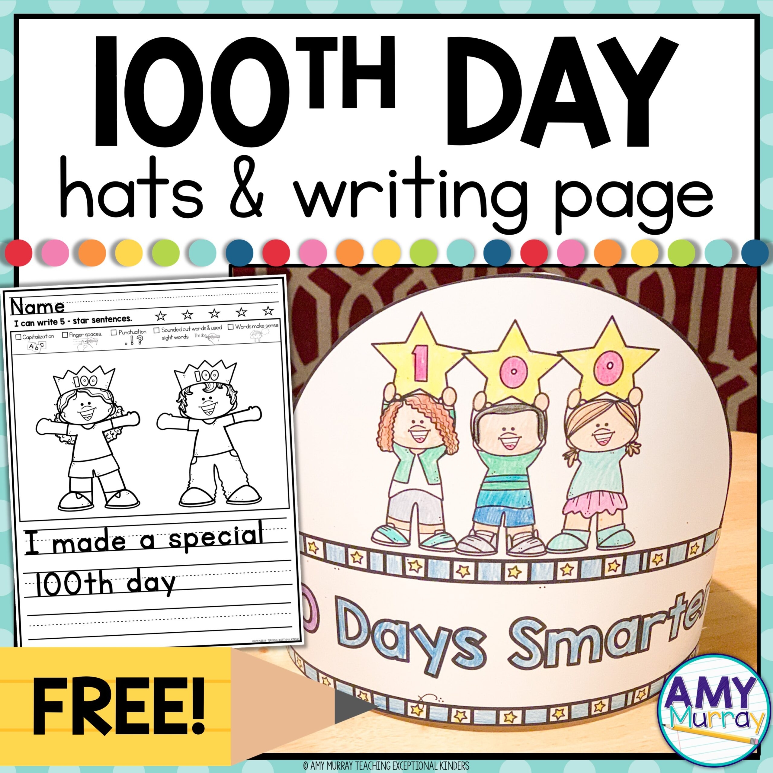 Template Free Printable 100 Days Crown Template