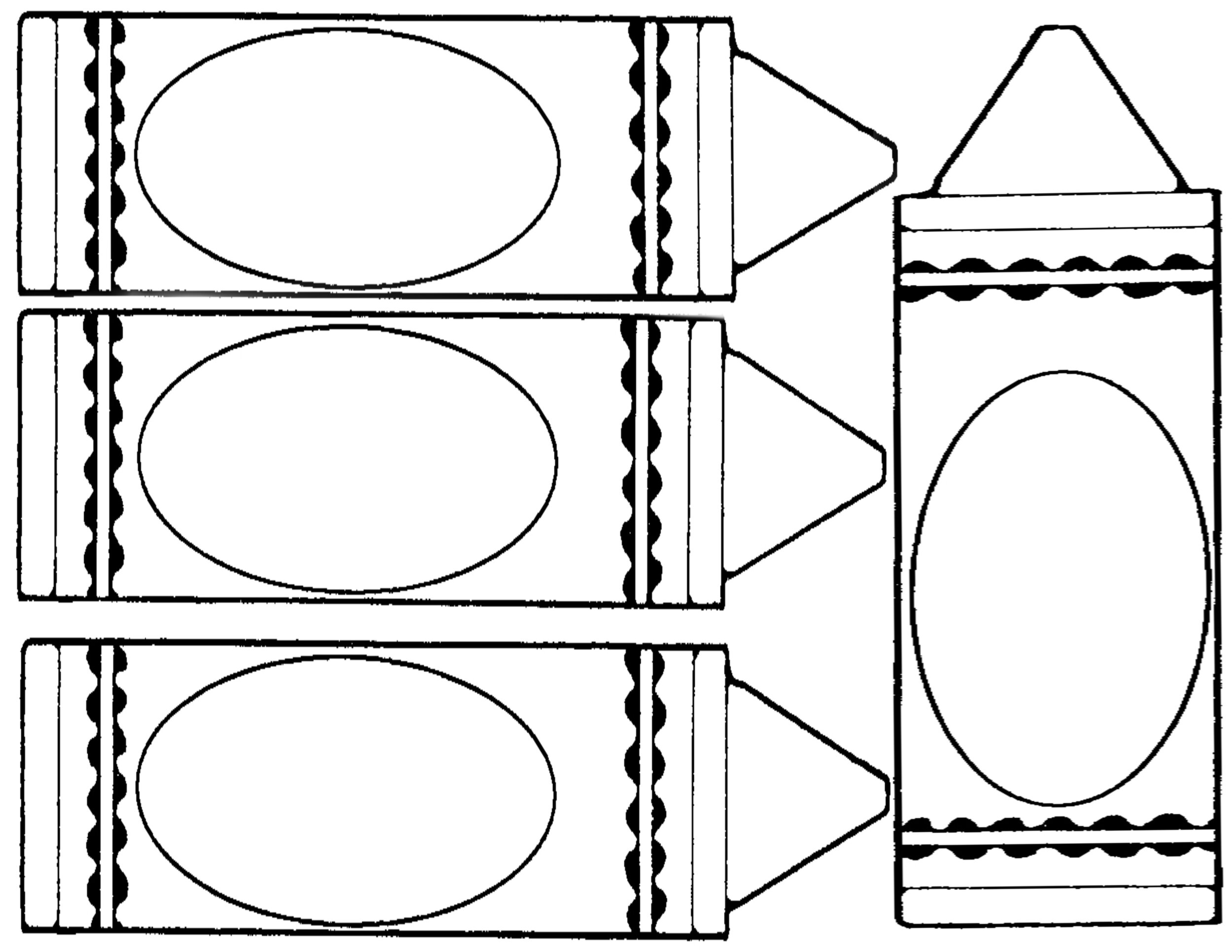 Free Printable Crayon Template