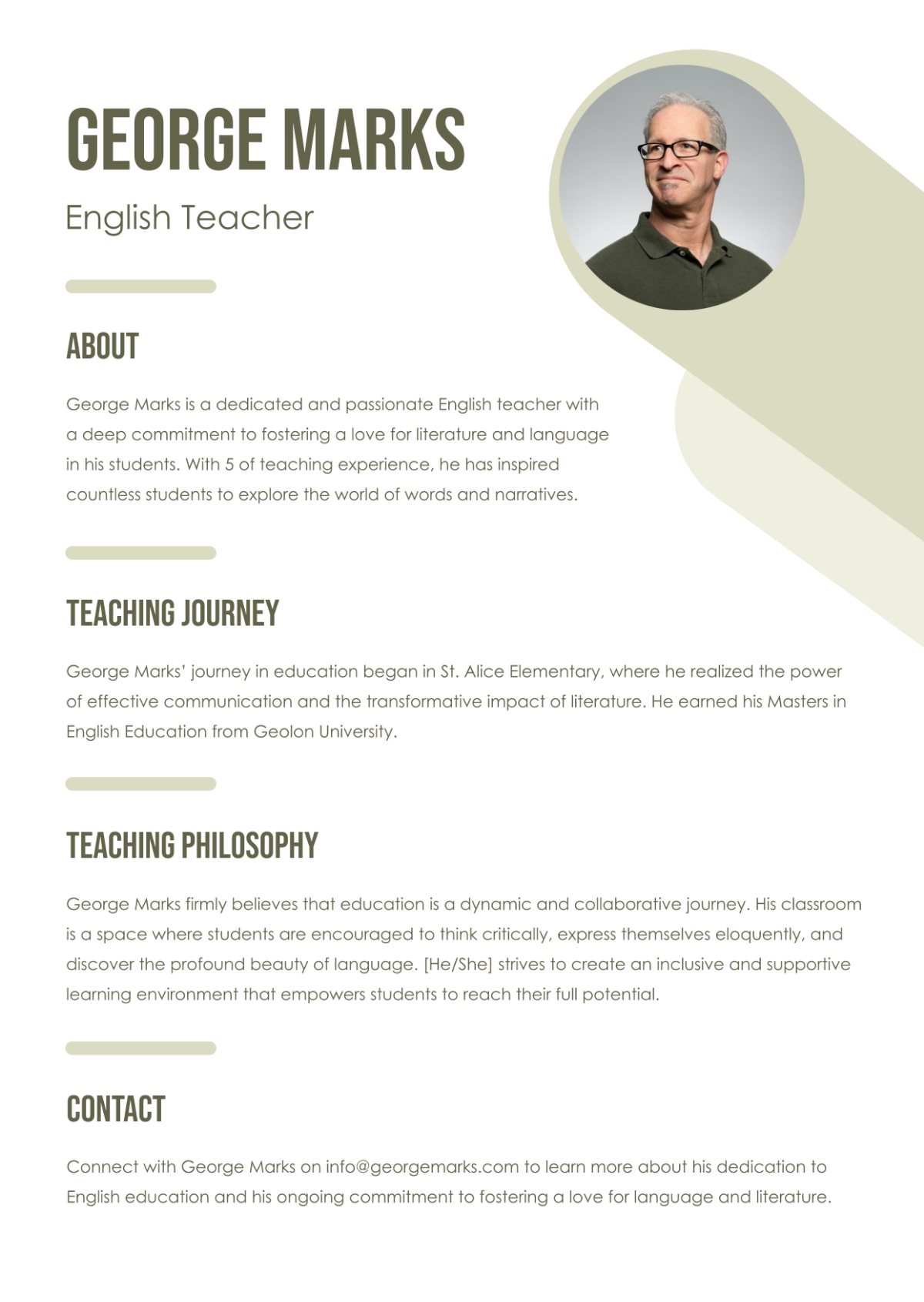 FREE Biography Templates Examples Edit Online Download