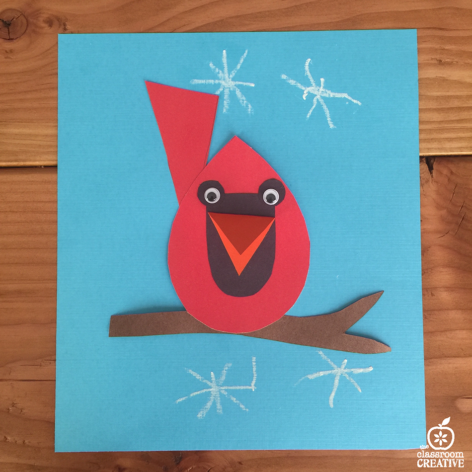Free Printable Cardinal Template