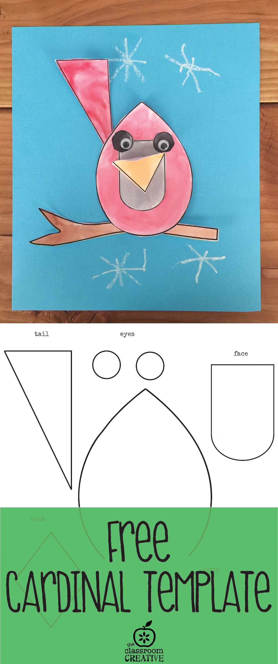 Free Cardinal Craft And Template