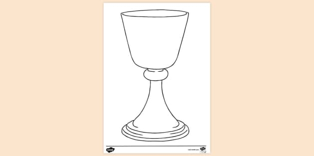 Free Printable Chalice Template