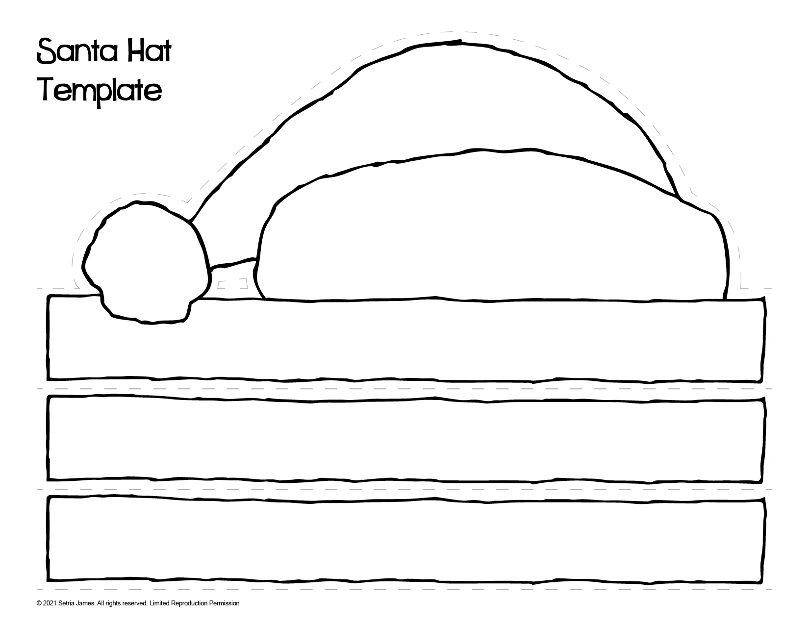 Free Christmas Craft Character Headwear Template Printable Craft For Kids Doodles Ave
