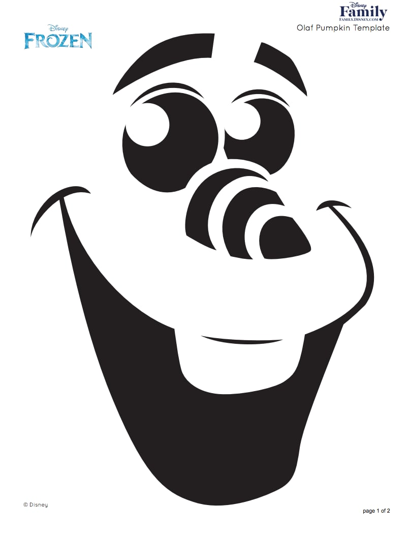 Free Disney Pumpkin Stencils POPSUGAR Smart Living UK