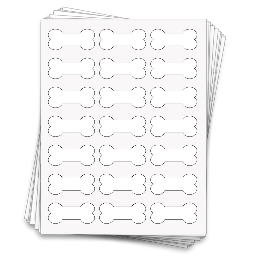Printable Dog Bone Template