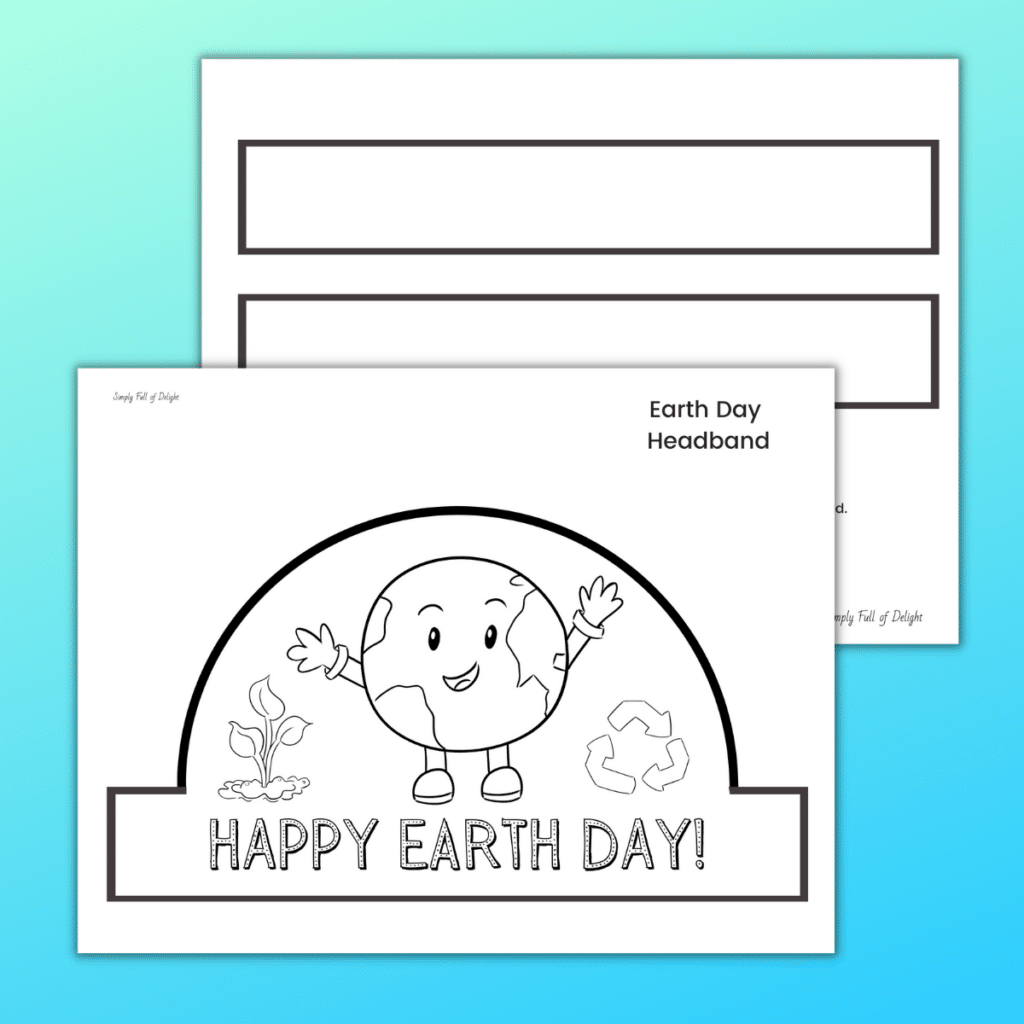 Free Earth Day Hat Printable For Kids Simply Full Of Delight