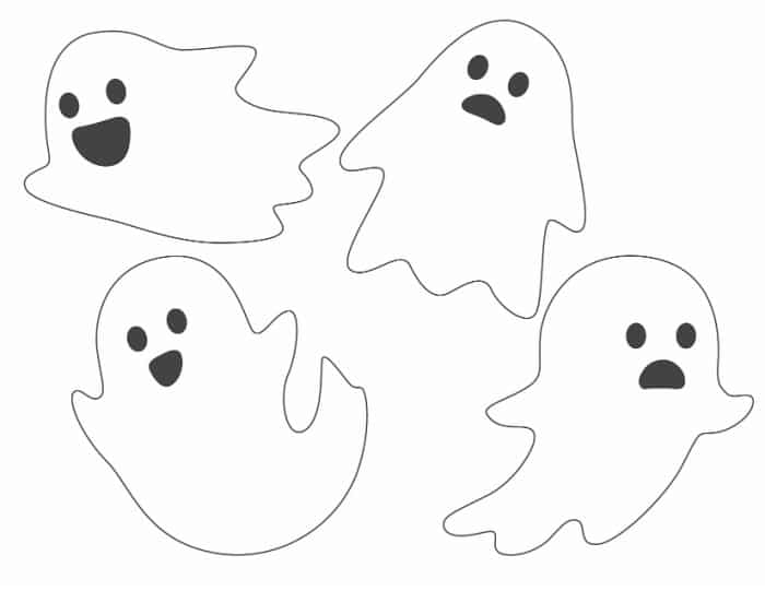 Free Printable Ghost Template