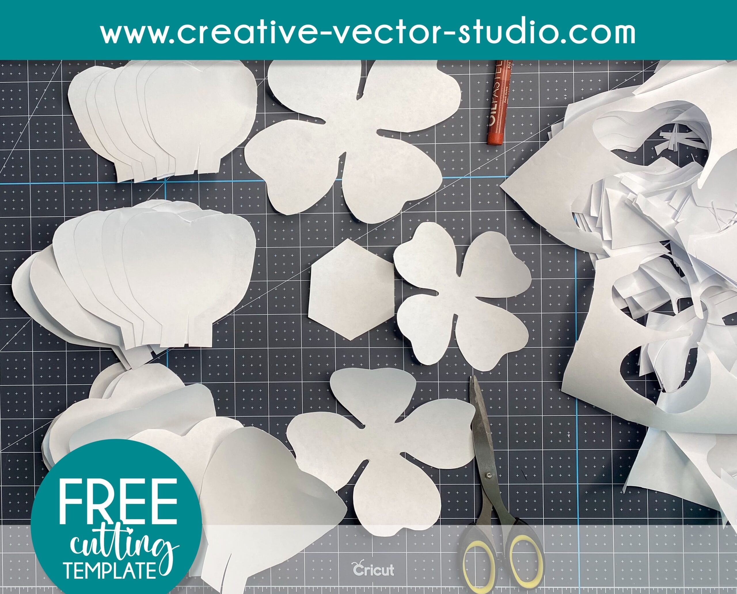 Free Paper Flower Templates Printable