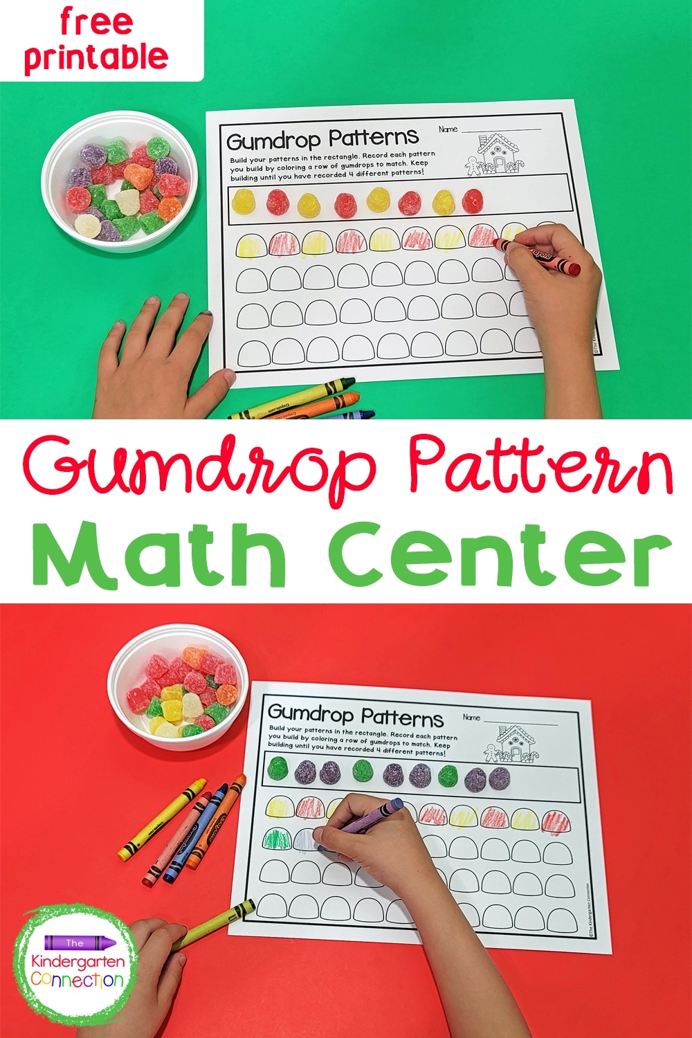 Free Printable Gumdrop Template