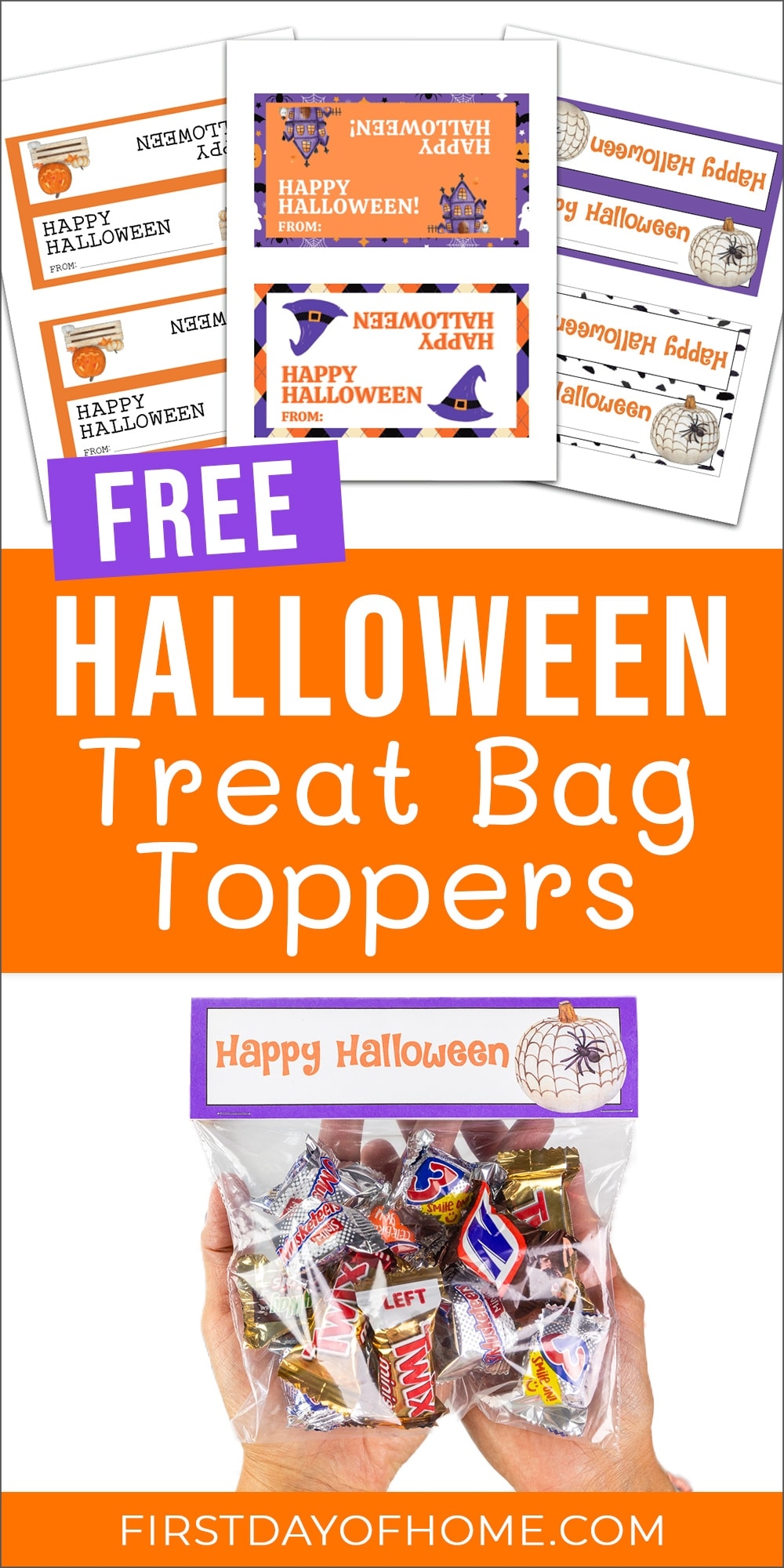 Free Printable Treat Bag Toppers Templates