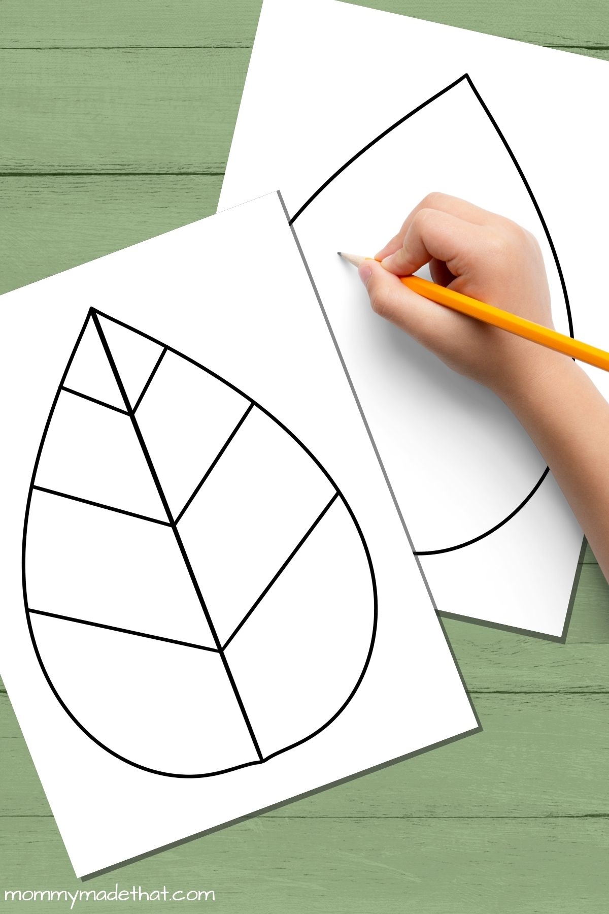 Macrame Leaf Template Printable