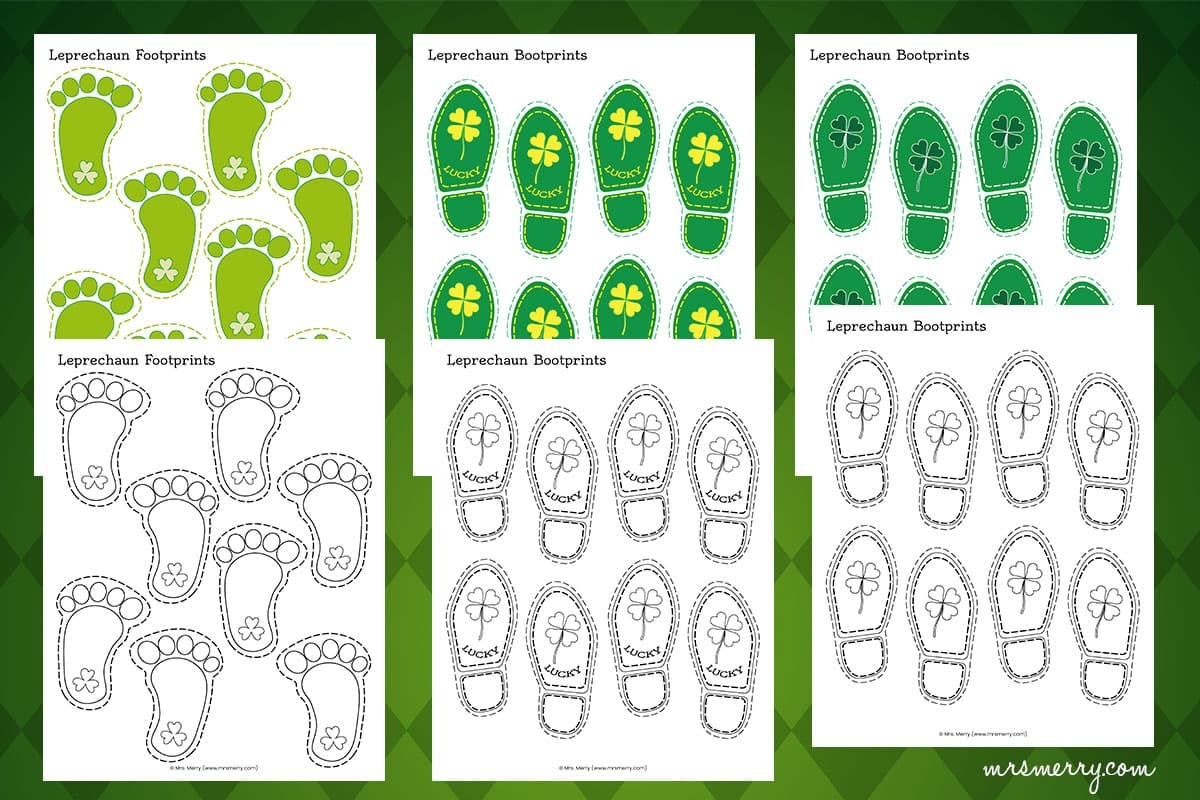 Free Printable Footprint Template