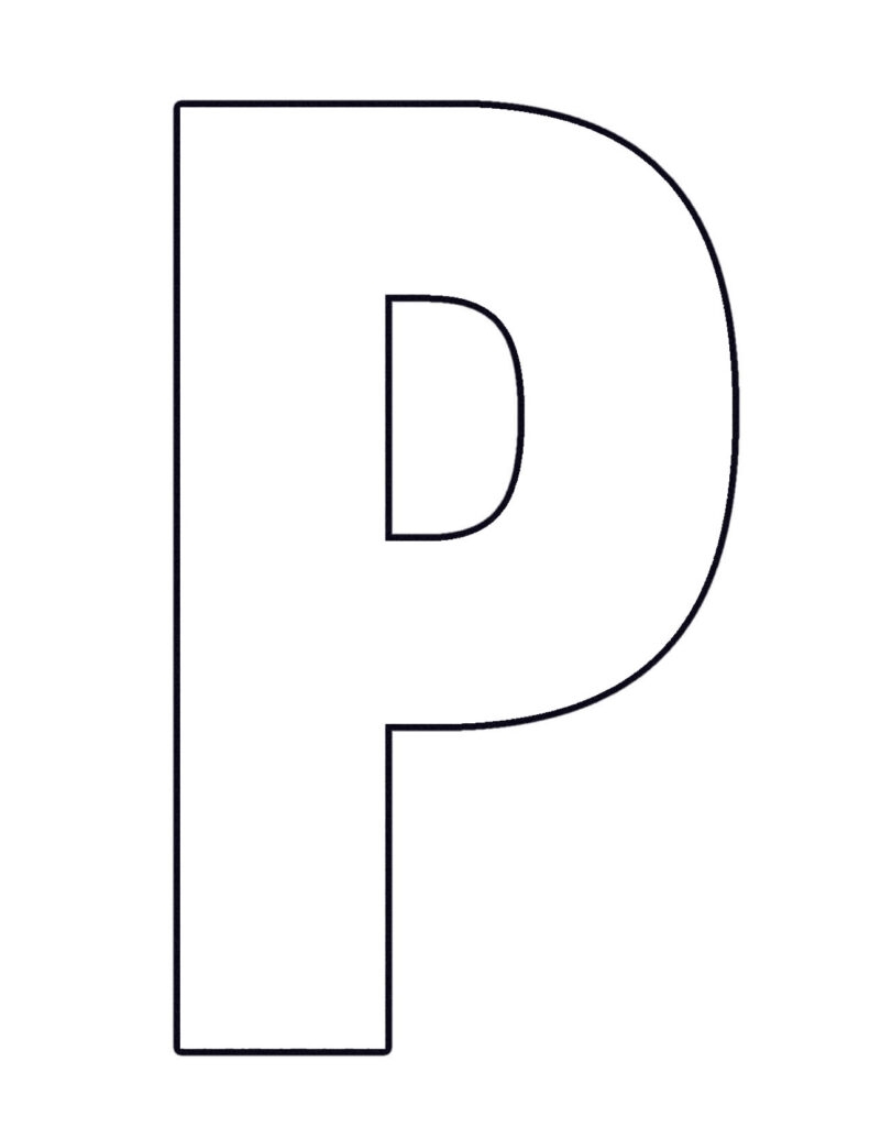 FREE Letter P Worksheets For Preschool The Hollydog Blog