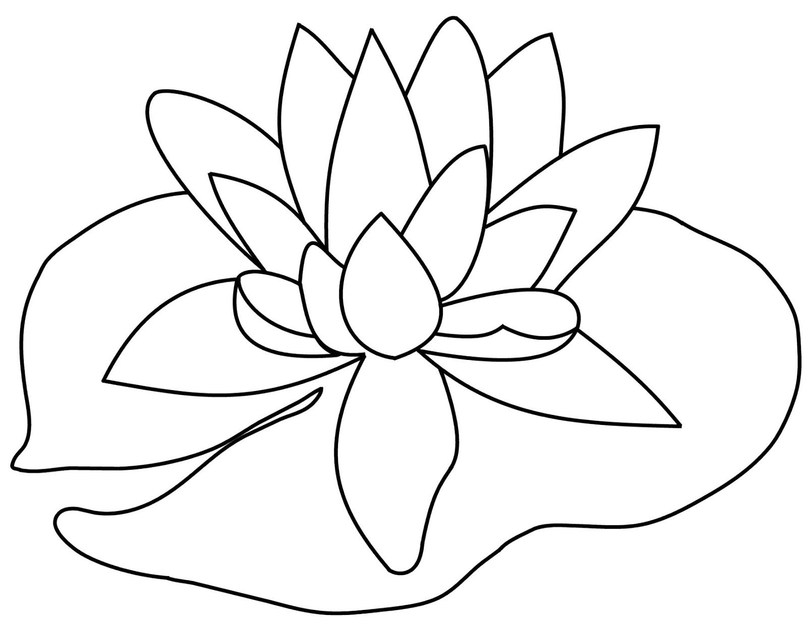 Free Lily Pad Template Download Free Clip Art Free Clip Art On Clipart Library Lily Pad Drawing Flower Coloring Pages Lily Pads
