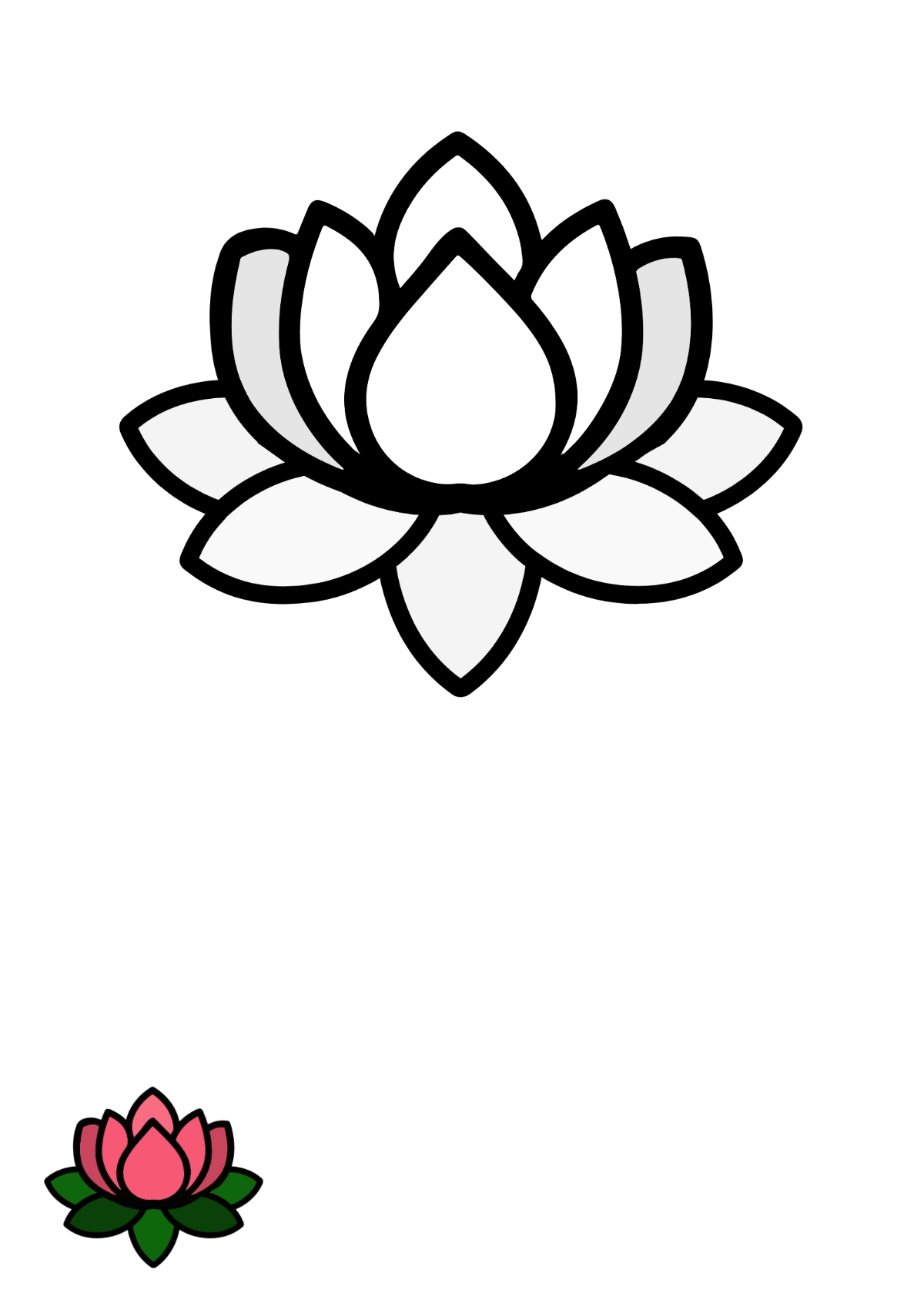 FREE Lotus Flower Templates Examples Edit Online Download Template 