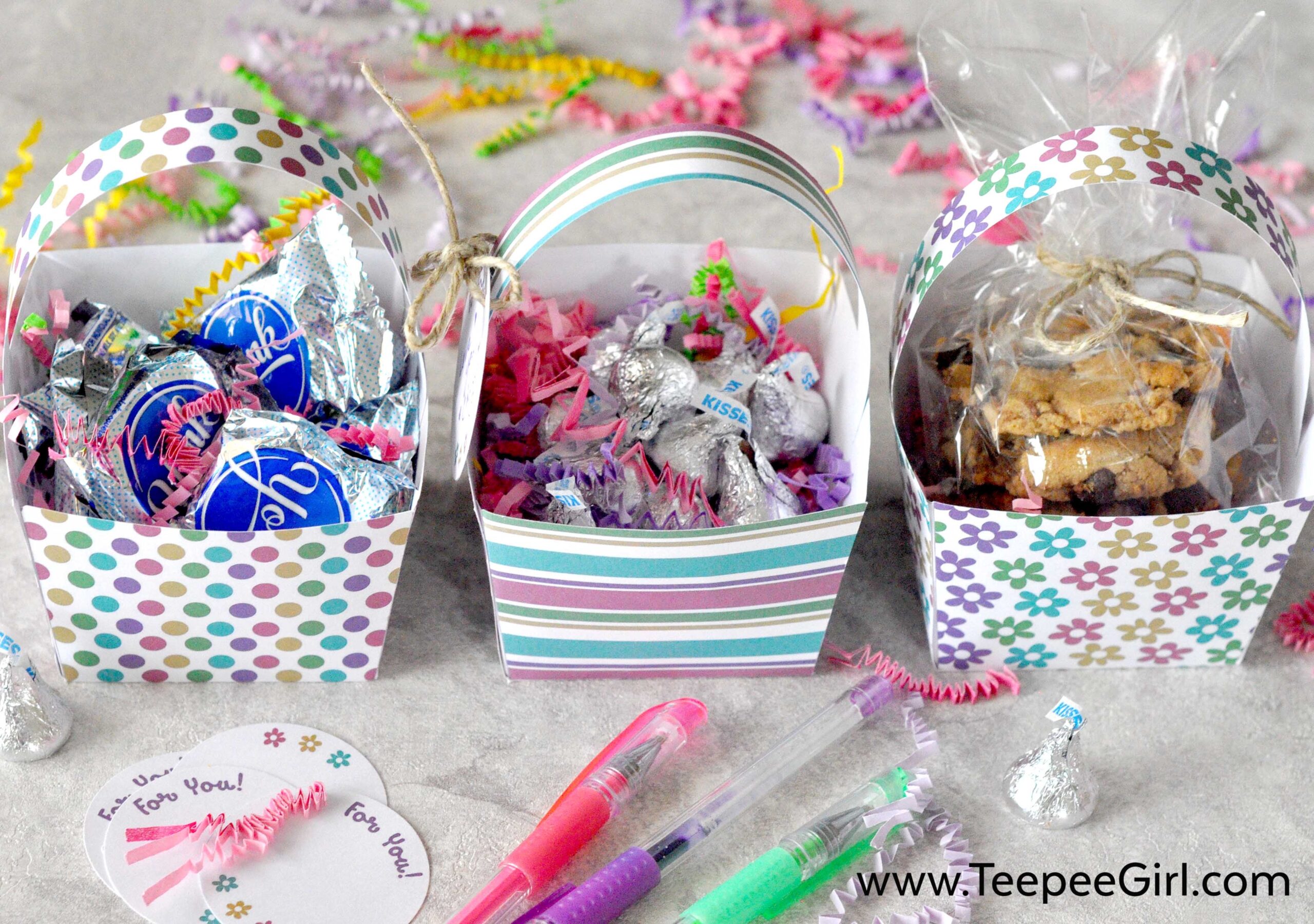 May Day Basket Printable Template