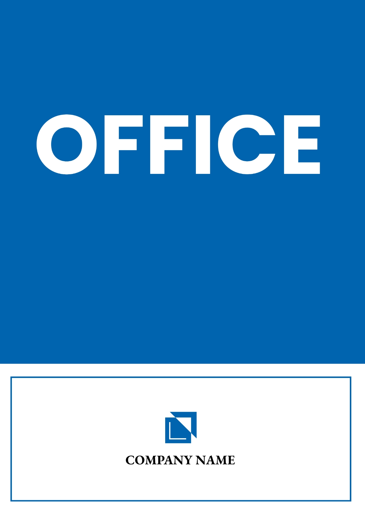 Free Printable Office Door Signs Templates