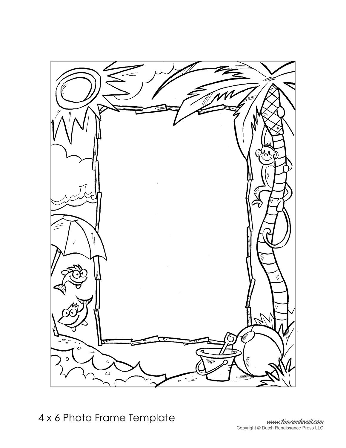 Free Printable Picture Frame Templates