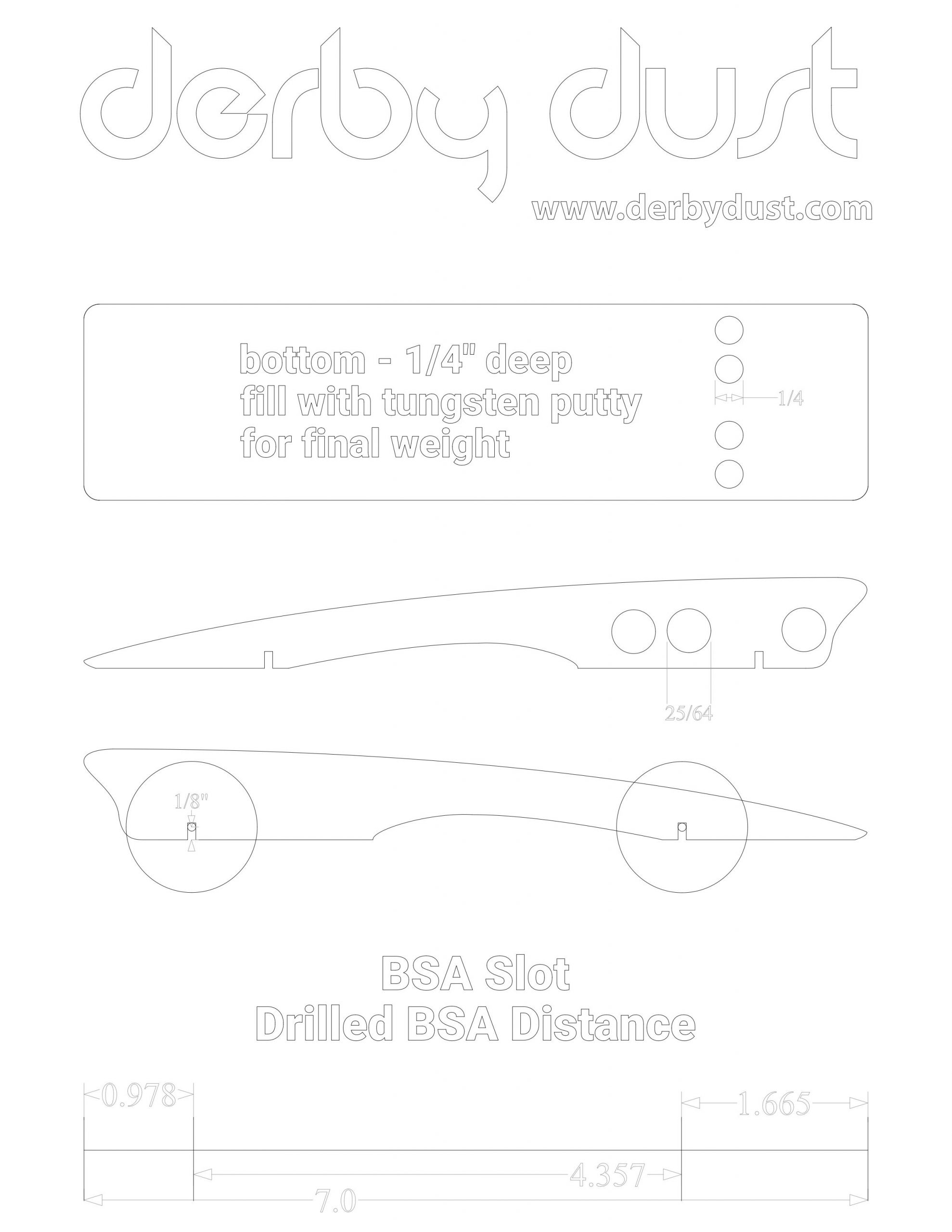 Printable Pinewood Derby Templates
