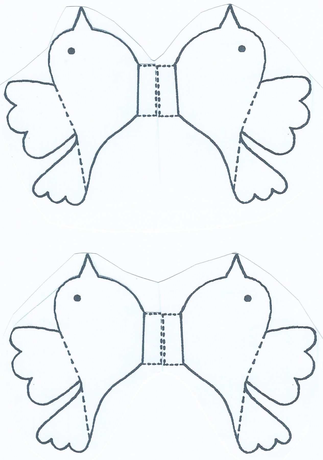 Free Printable 3d Bird Template Printable Templates Free