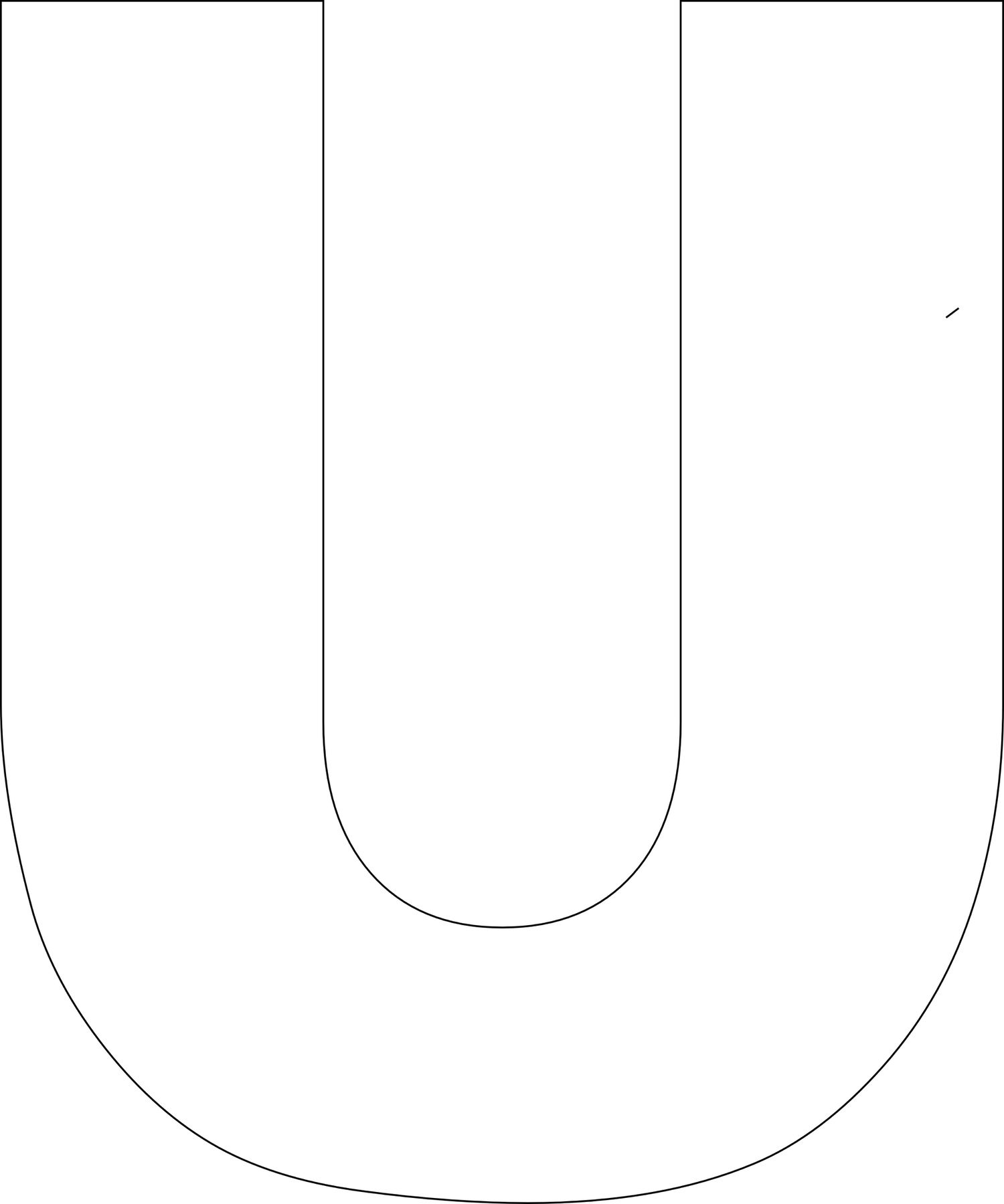 Free Printable Alphabet Template Upper Case