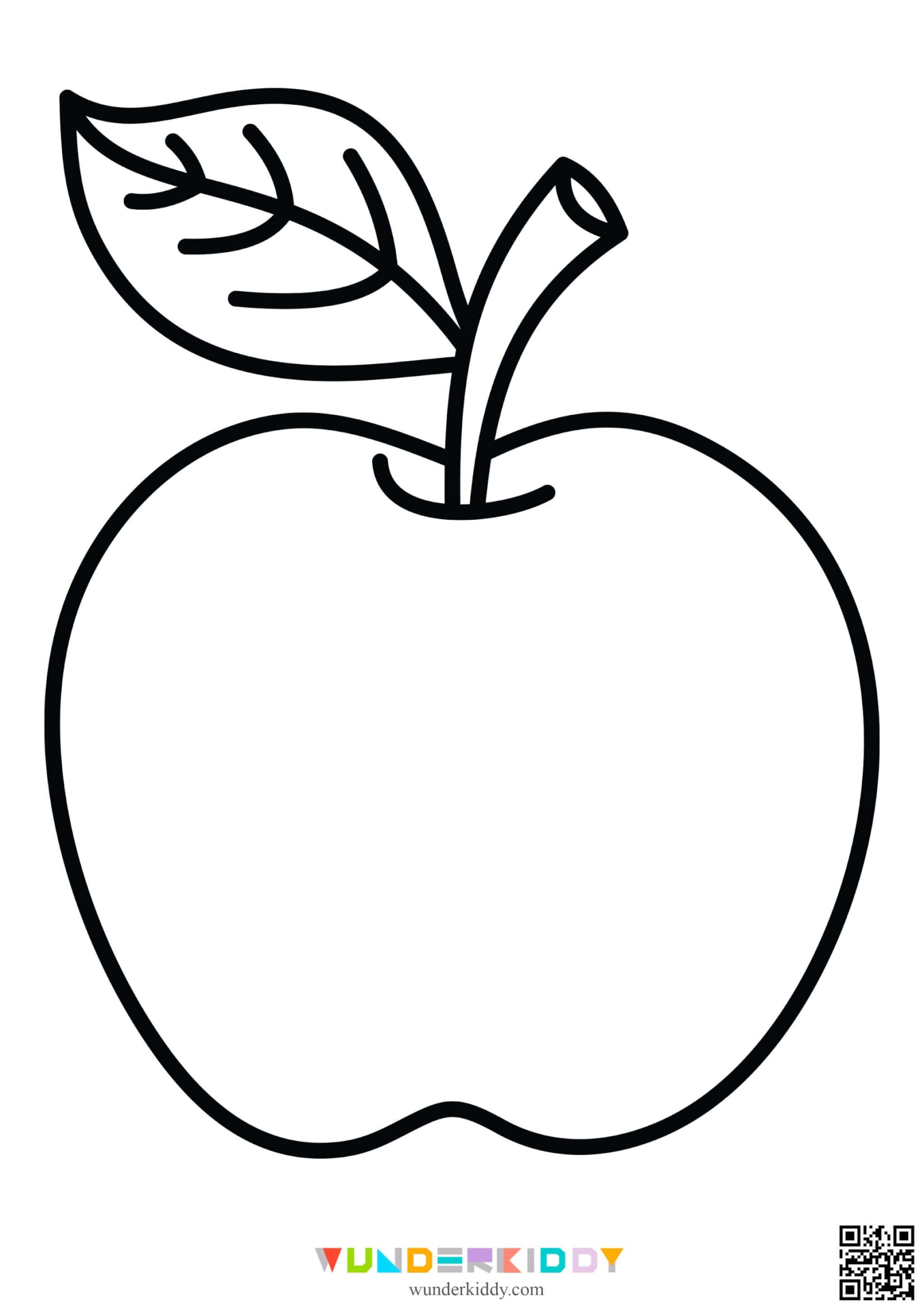 Apple Template Free Printable