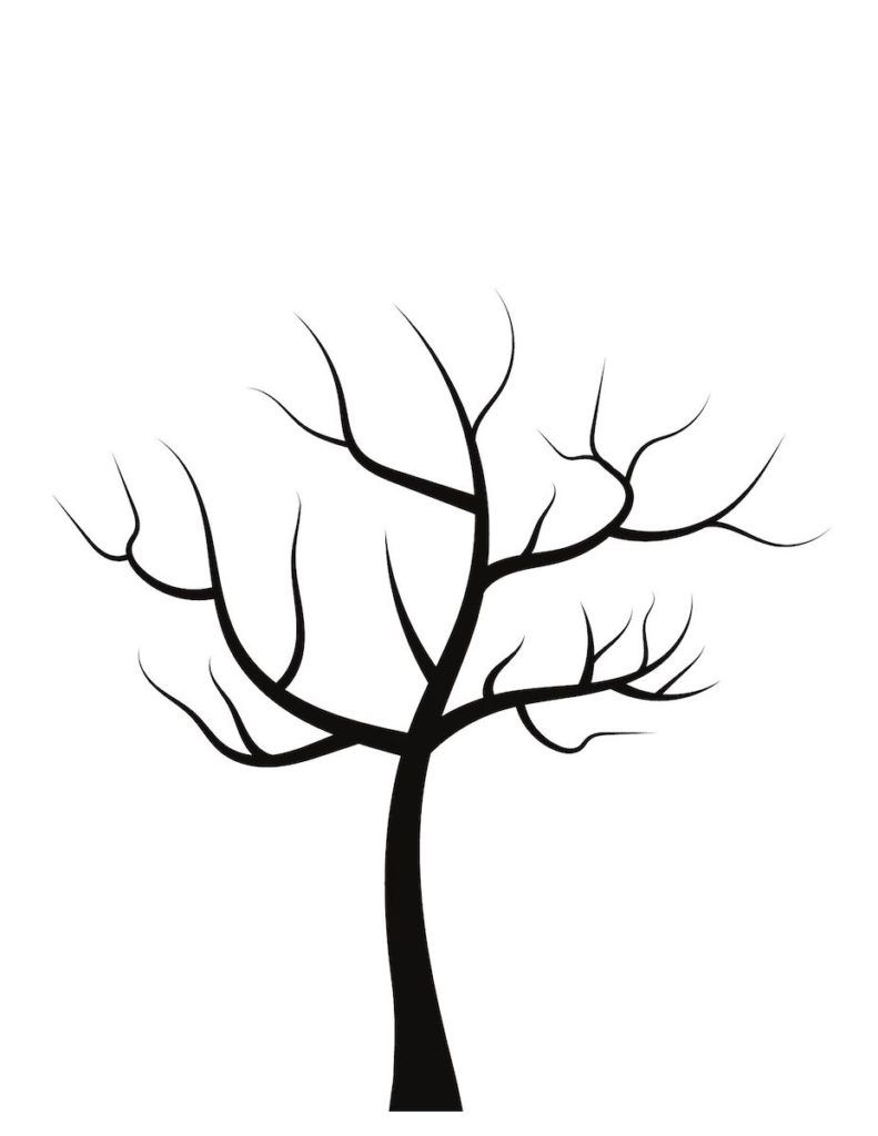 Free Printable Bare Tree Template For Kids Activities