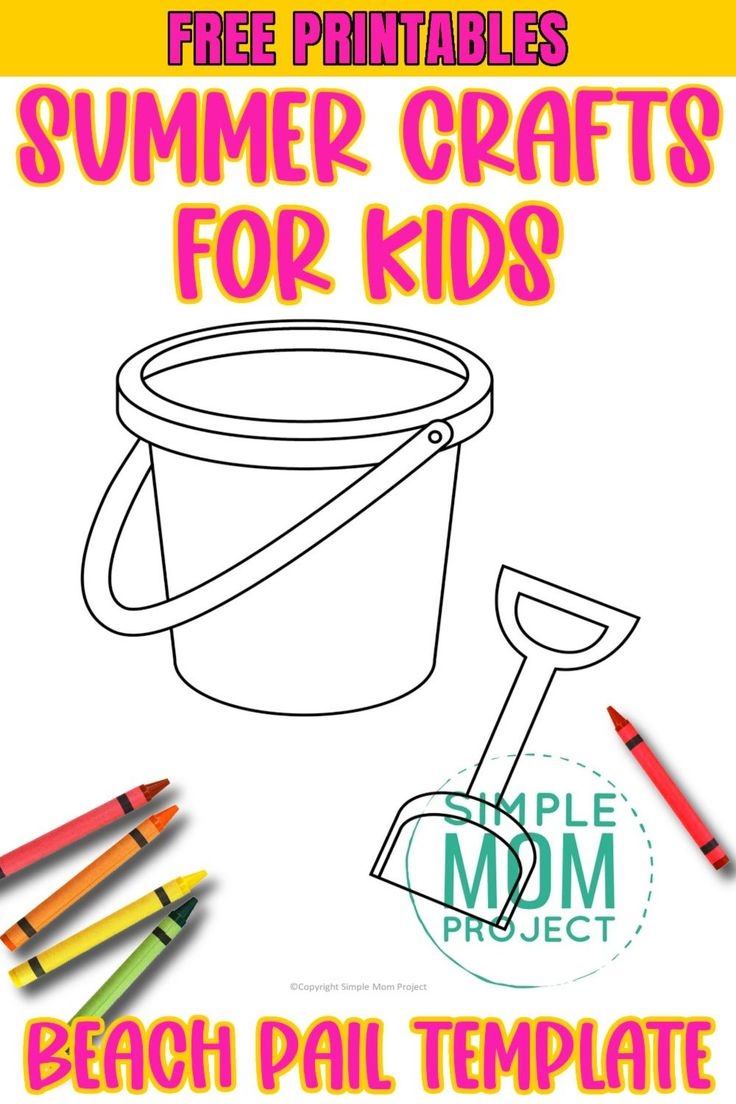 Printable Summer Craft Templates