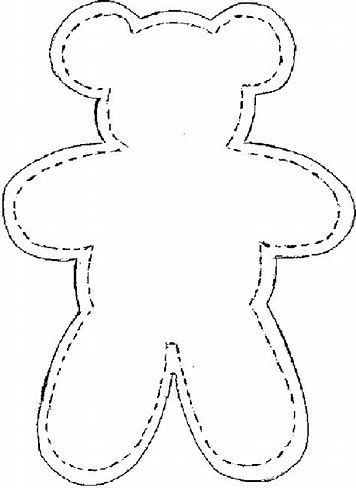 Teddy Bear Template Printable
