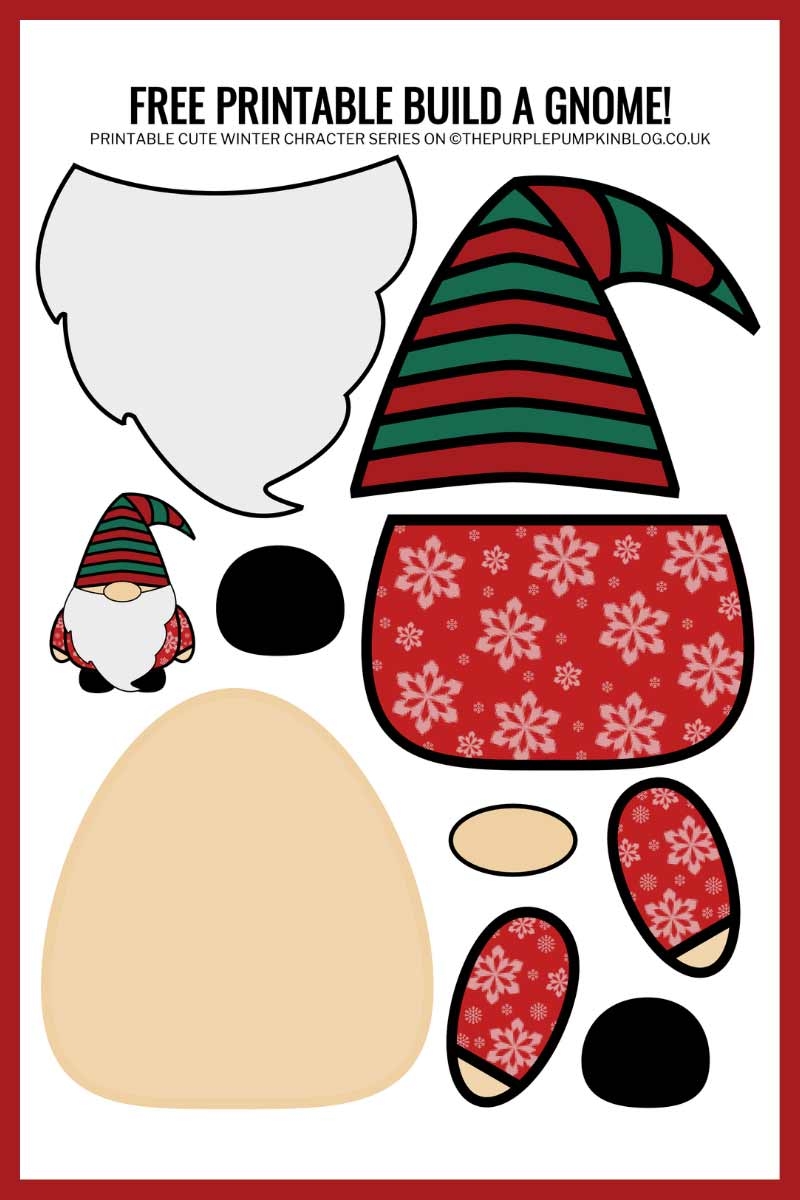 Template Free Printable Gnome Hat Pattern