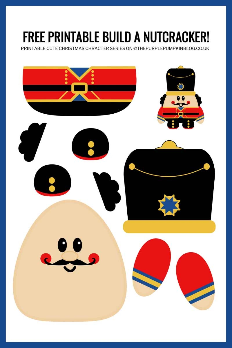 Diy Printable Nutcracker Face Template