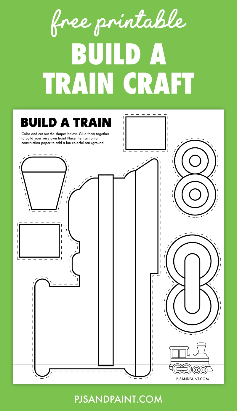 Free Printable Train Template