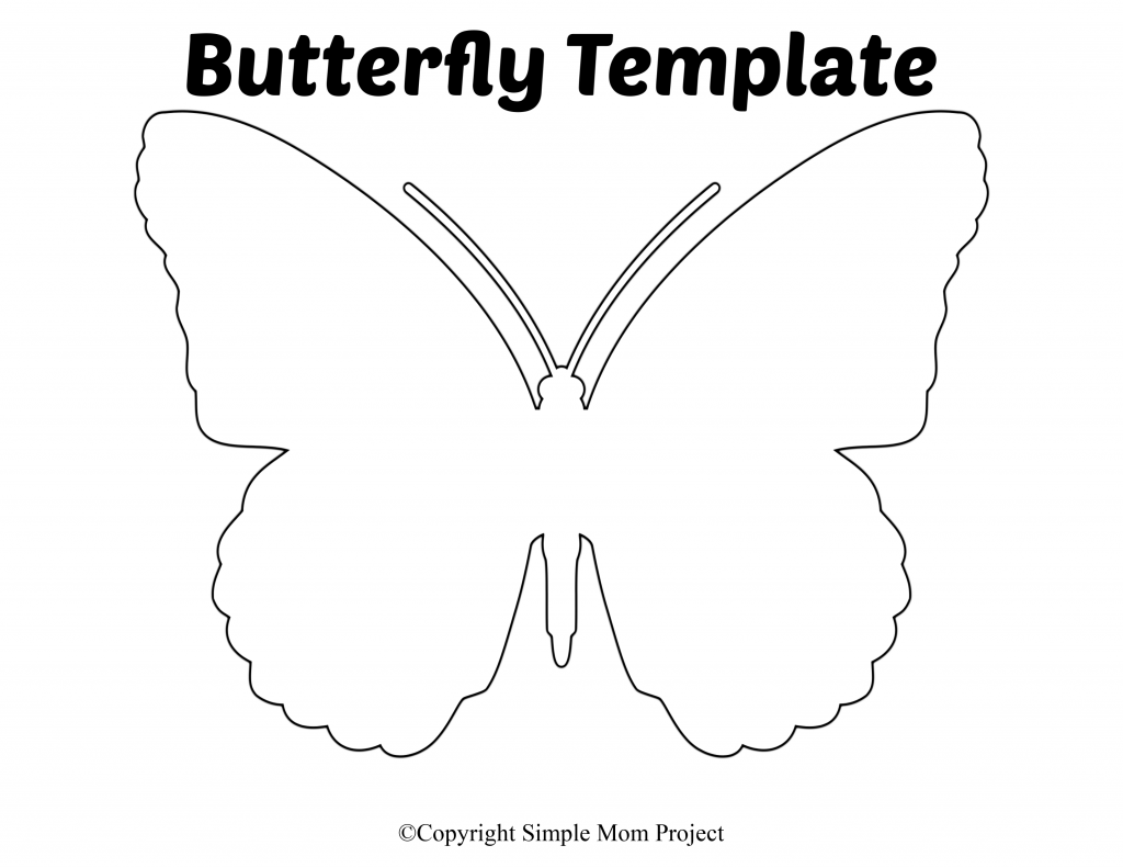 Butterfly Templates Free Printable