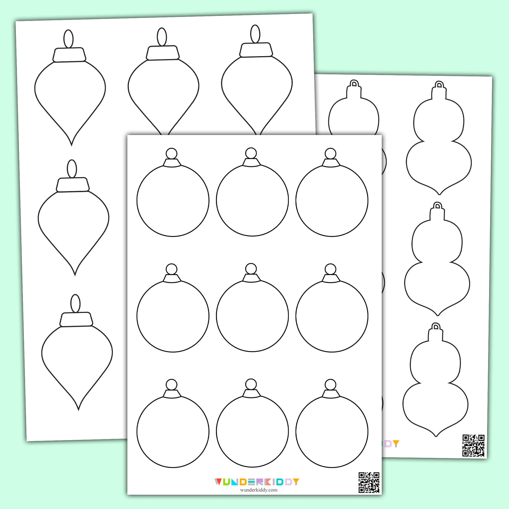 Free Printable Ornament Template Printable