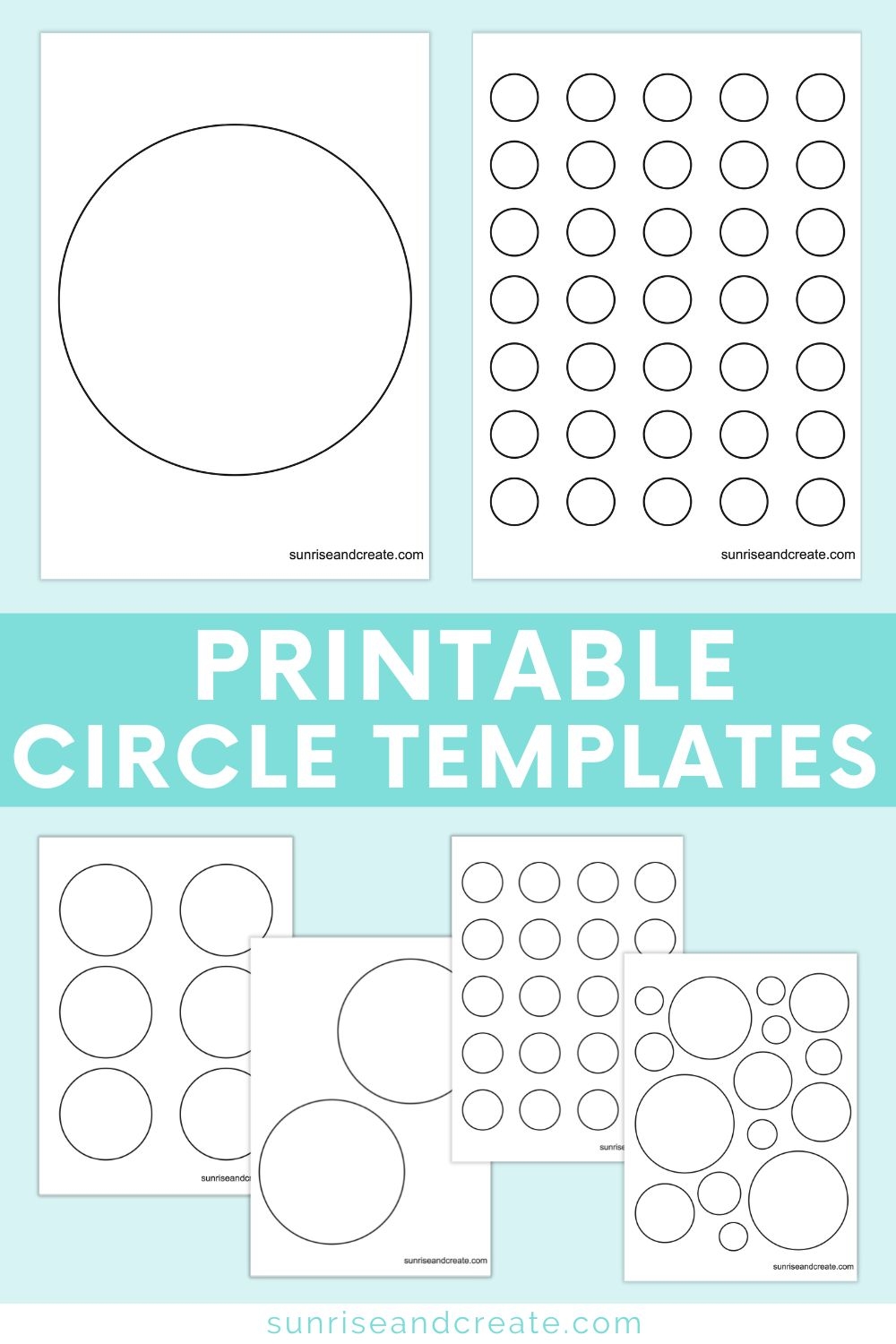 Template For Circles Printable