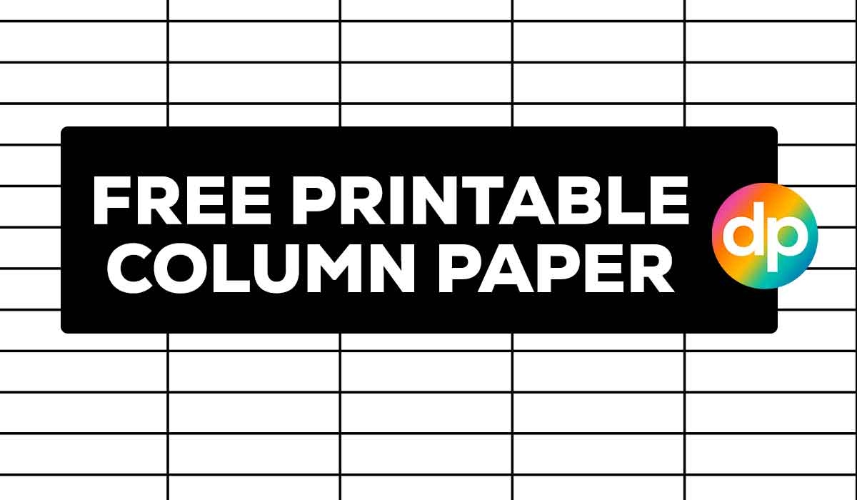 Free Printable Blank 6 Column Chart Template