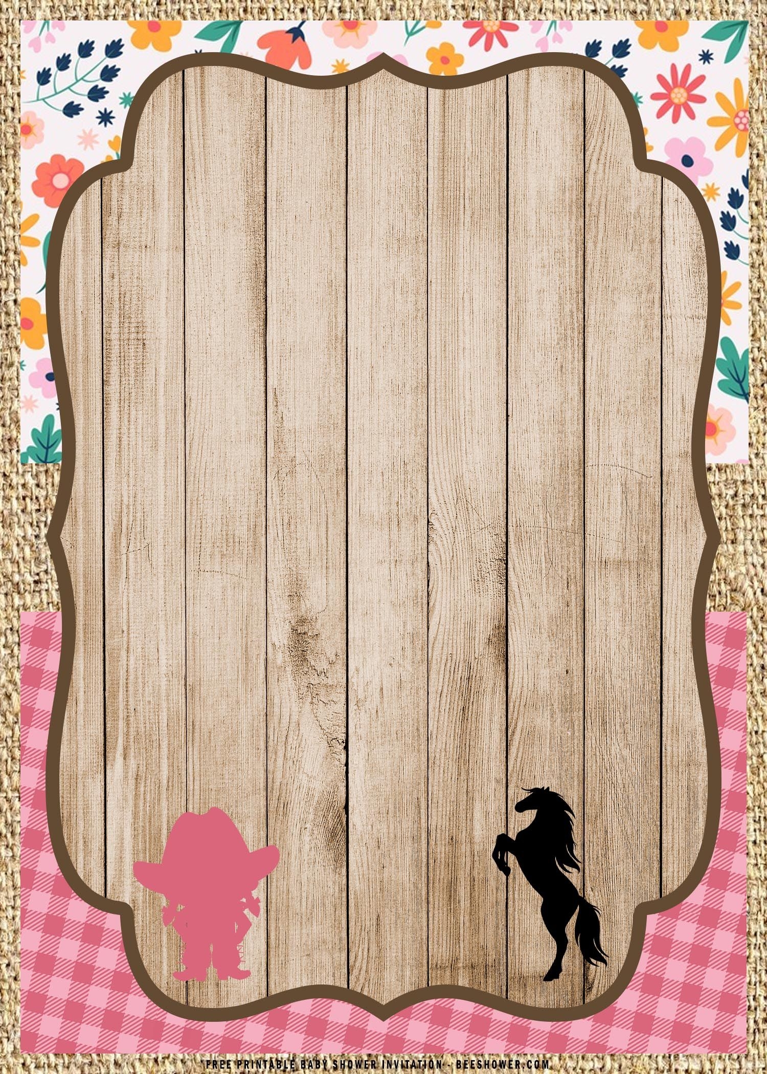 Free Printable Western Templates
