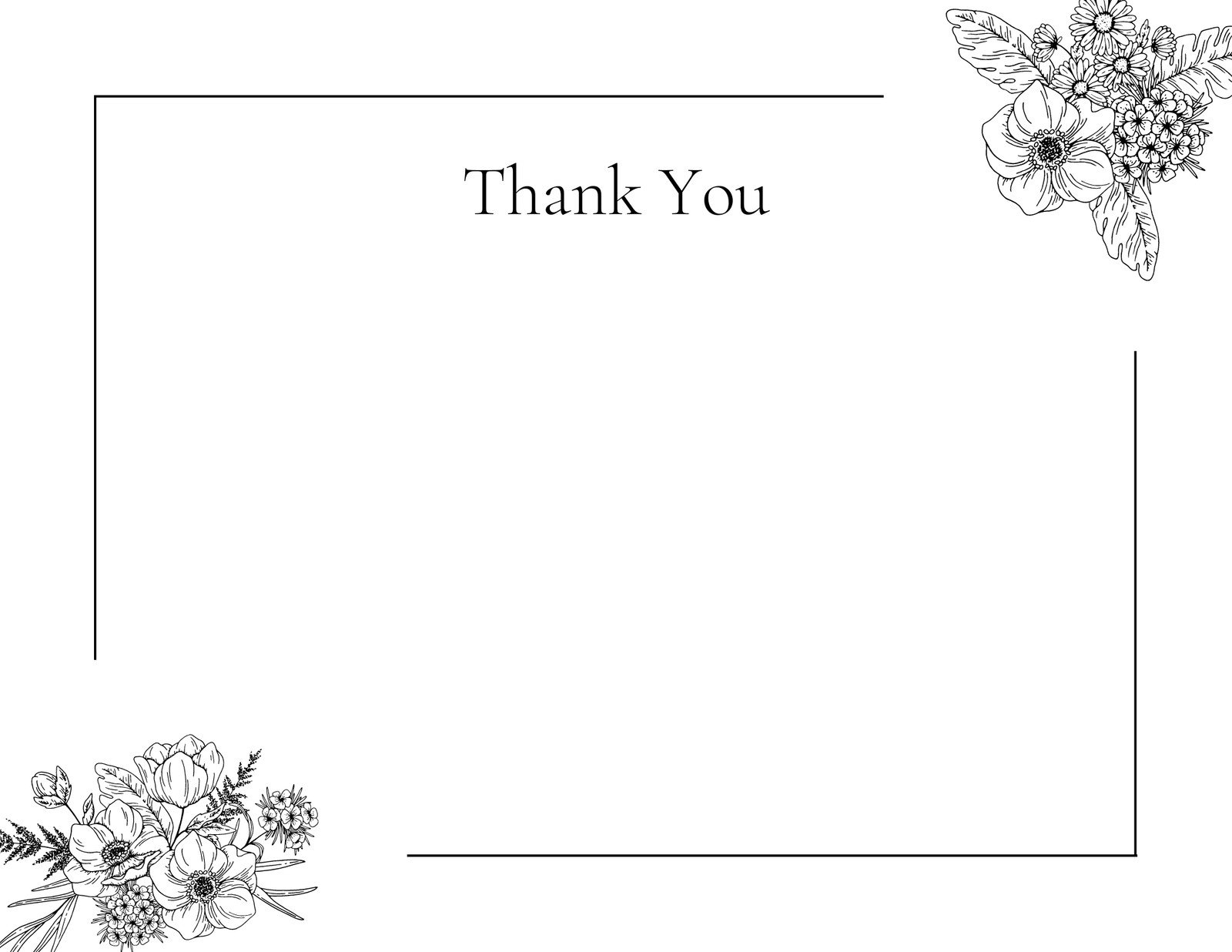 Printable Note Cards Template