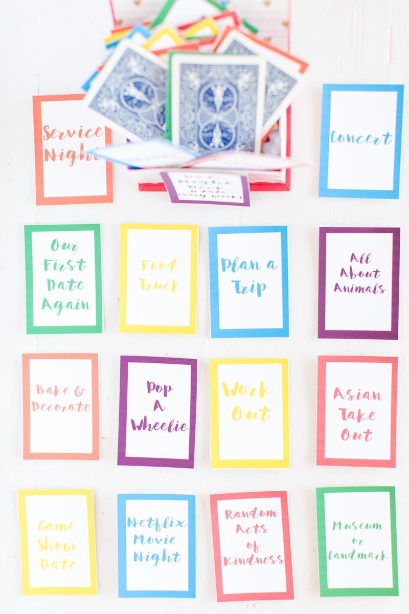 Free Printable Date Night Cards Date Ideas Play Party Plan