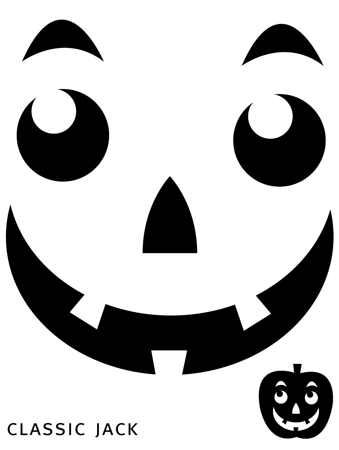 Free Printable Easy Funny Jack O Lantern Face Stencils Patterns Funny Jack O Lanterns Halloween Stencils Jack O Lantern Faces