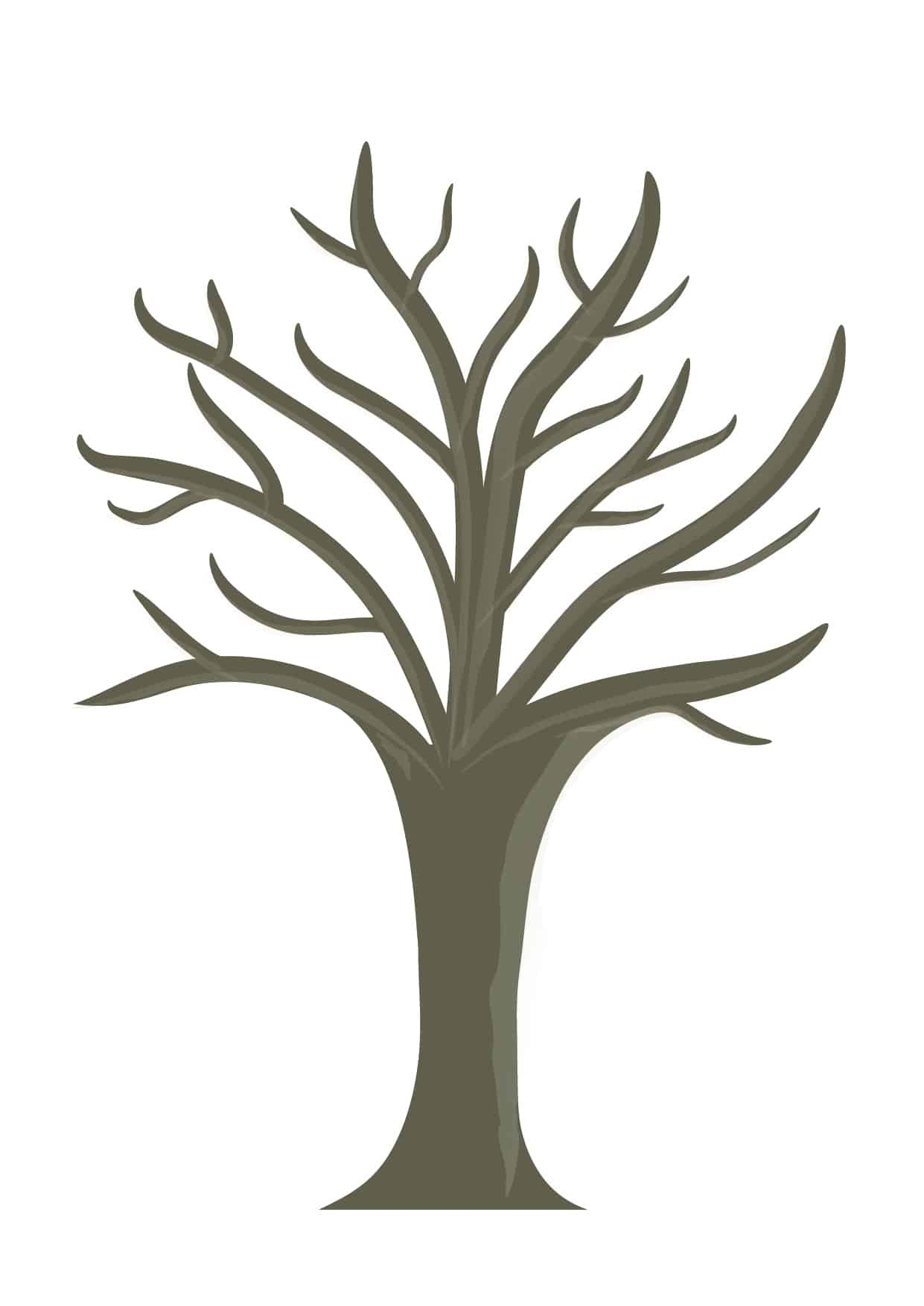 Fall Tree Printable Template