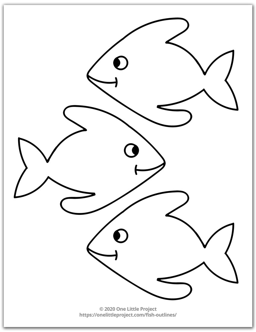 Fish Template Printable Free