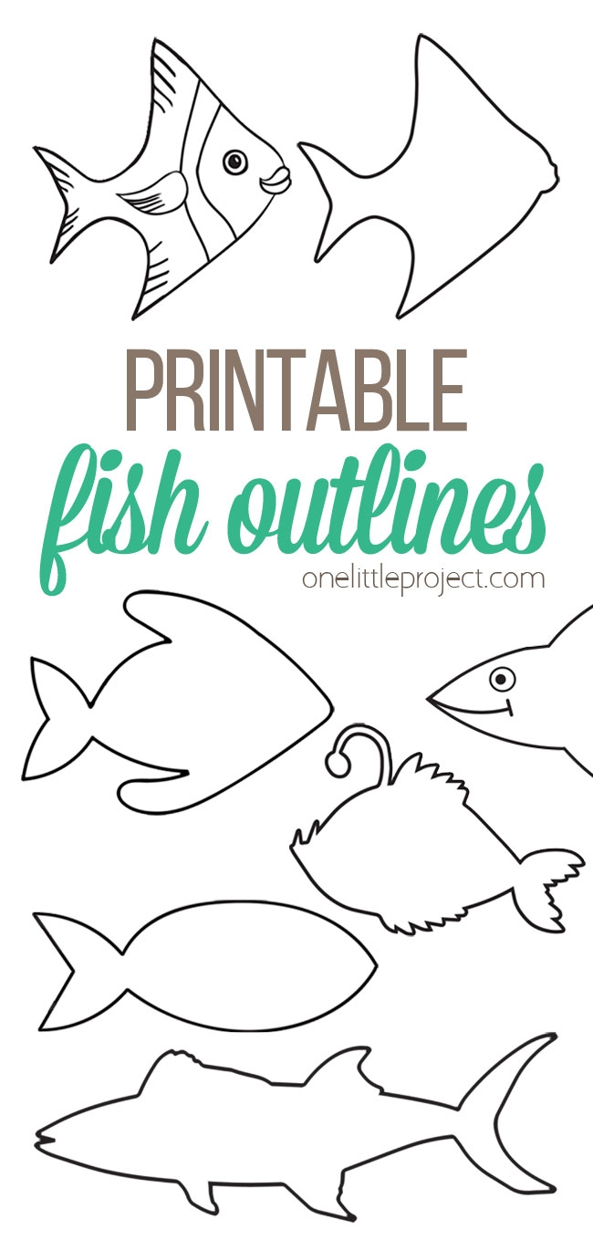 Free Printable Fish Template