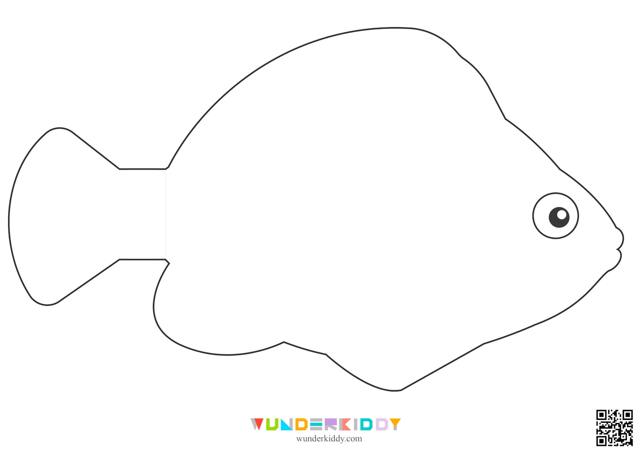 Printable Fish Template Free